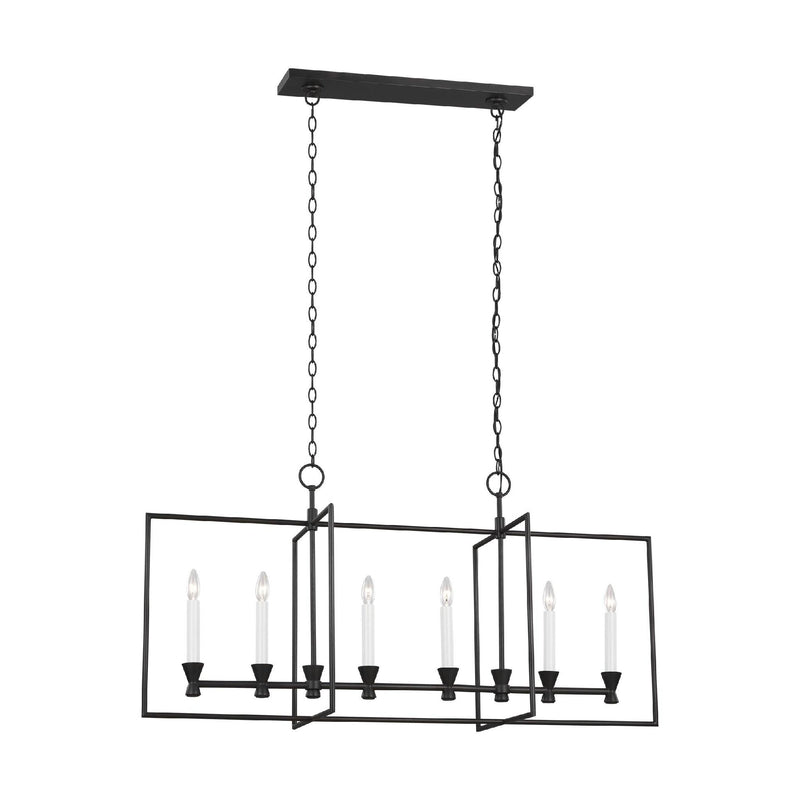 Linear Keystone Chandelier